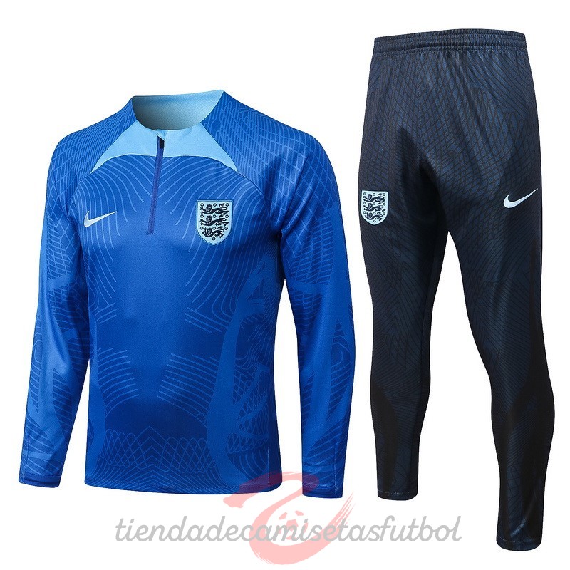 Chandal Inglaterra 2022 I Azul Camisetas Originales Baratas