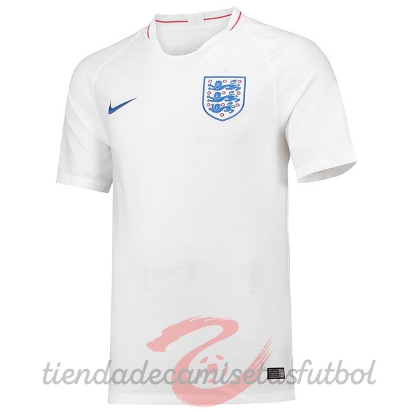Casa Camiseta Inglaterra Retro 2018 Blanco Camisetas Originales Baratas