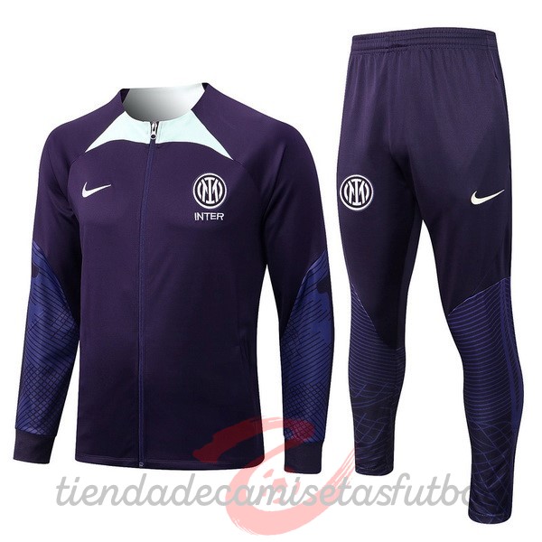 Chandal Inter Milán 2022 2023 Purpura Camisetas Originales Baratas