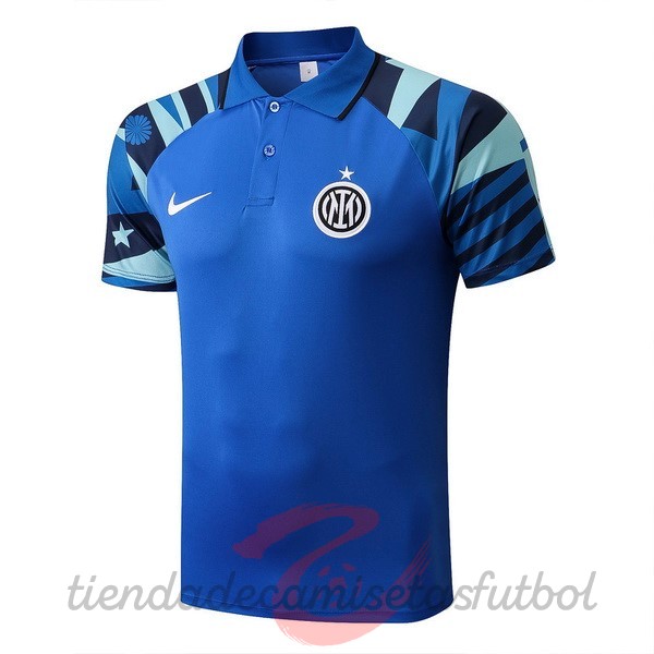 Polo Inter Milán 2022 2023 Azul Verde Camisetas Originales Baratas