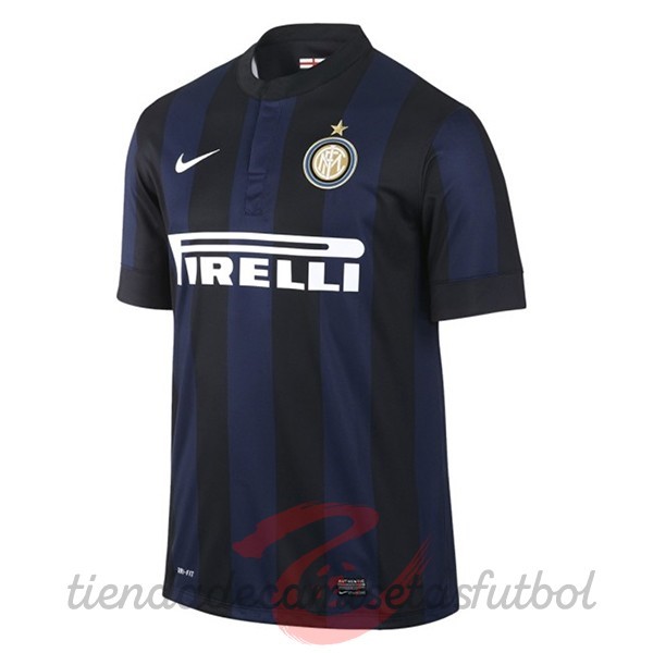 Casa Camiseta Inter Milán Retro 13 14 Azul Camisetas Originales Baratas