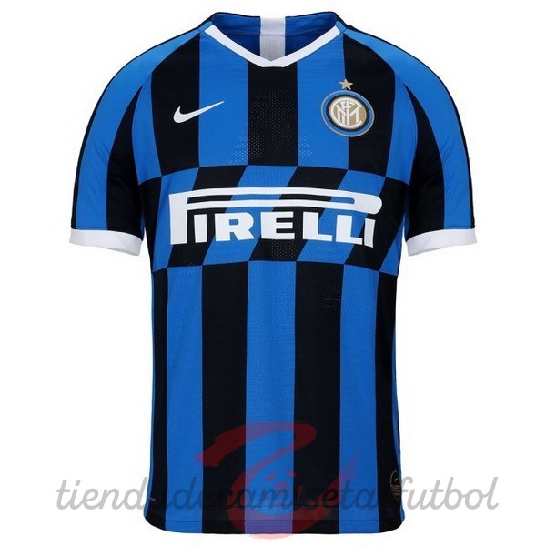 Casa Camiseta Inter Milán Retro 2019 2020 Azul Camisetas Originales Baratas