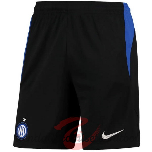 Casa Pantalones Inter Milán 2022 2023 Negro Camisetas Originales Baratas