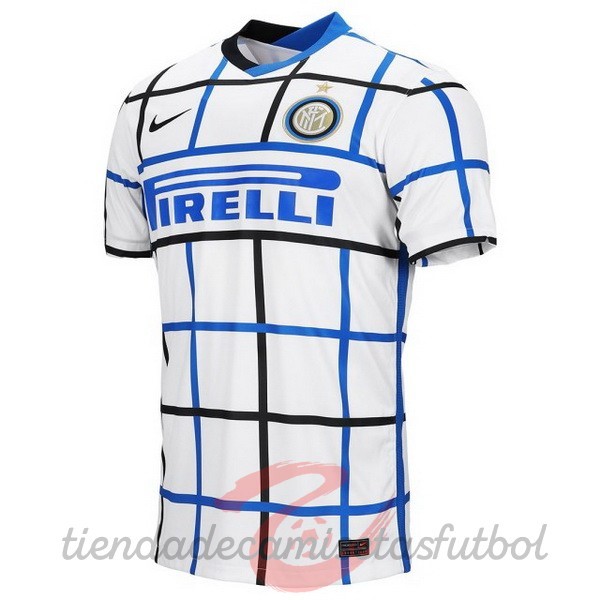 Segunda Camiseta Inter Milán 2020 2021 Blanco Camisetas Originales Baratas