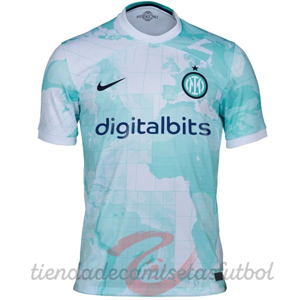 Tailandia Segunda Jugadores Camiseta Inter Milán 2022 2023 Verde Camisetas Originales Baratas