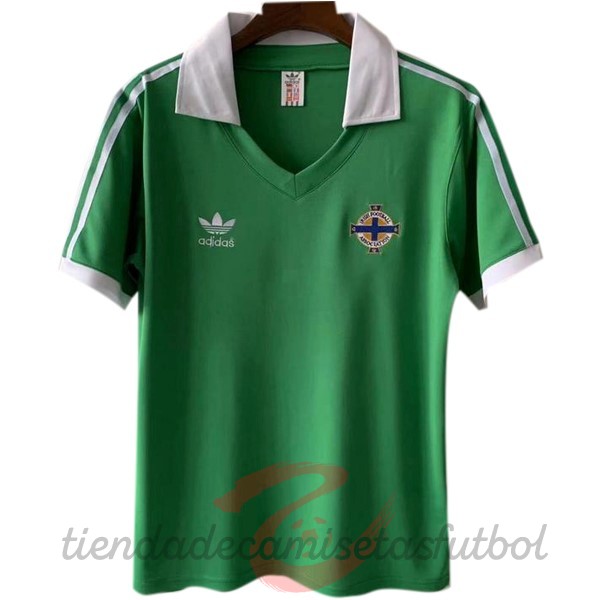 Casa Camiseta Irlanda Del Norte Retro 1979 Verde Camisetas Originales Baratas
