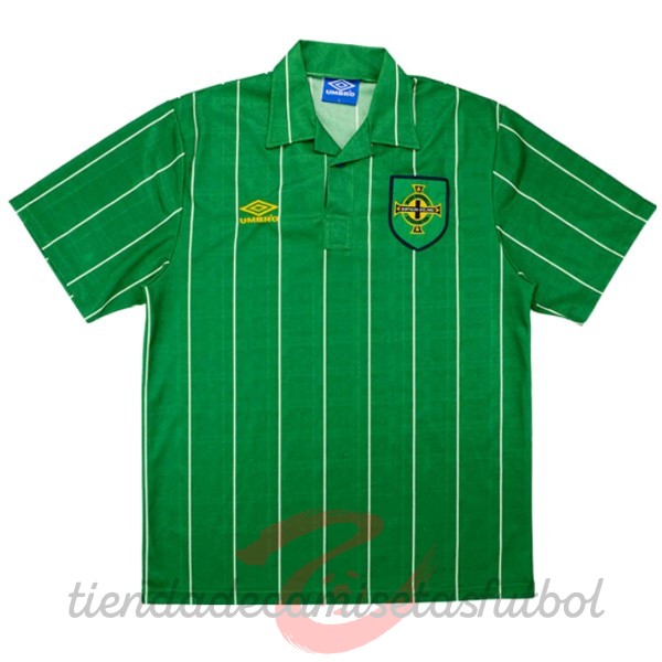 Casa Camiseta Irlanda Del Norte Retro 1992 1994 Verde Camisetas Originales Baratas