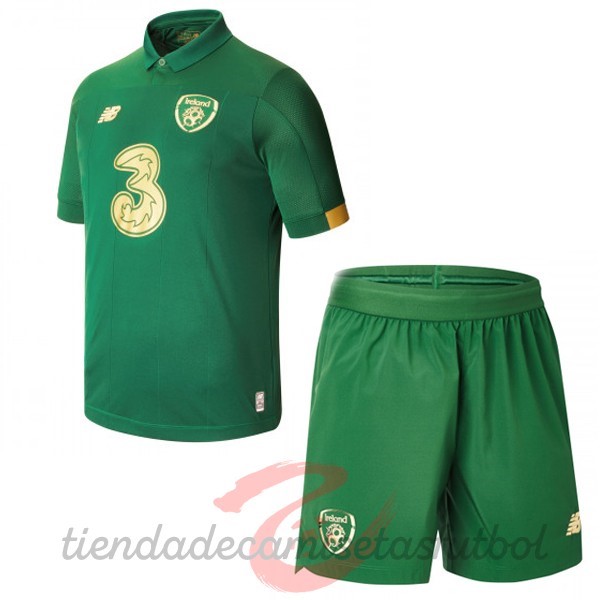 Casa Conjunto De Niños Irlanda 2020 Verde Camisetas Originales Baratas