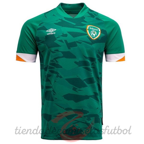 Casa Camiseta Irlanda 2022 Verde Camisetas Originales Baratas