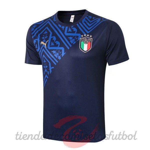 Entrenamiento Italia 2020 Azul Camisetas Originales Baratas