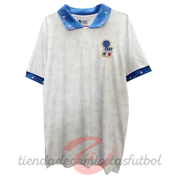 Segunda Camiseta Italy Retro 1994 Blanco Camisetas Originales Baratas