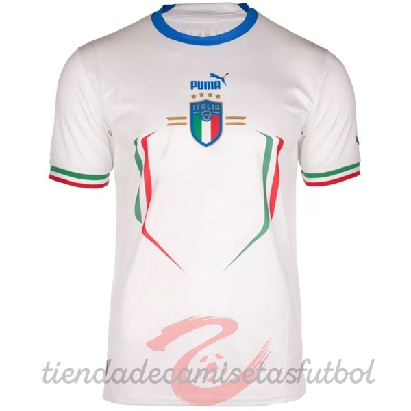 Tailandia Segunda Jugadores Camiseta Italia 2022 Blanco Camisetas Originales Baratas