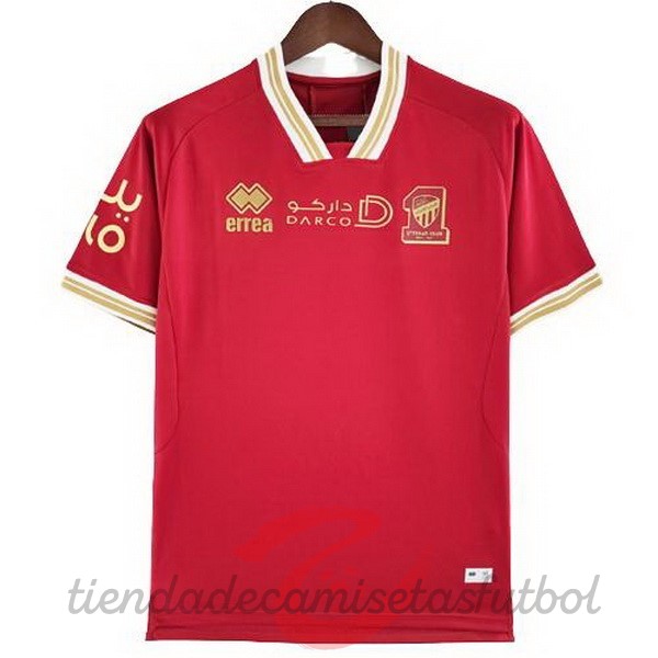 Tailandia Tercera Camiseta Ittihad 21 22 Rojo Camisetas Originales Baratas