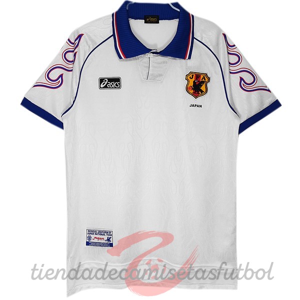 Segunda Camiseta Japón Retro 1998 Blanco Camisetas Originales Baratas