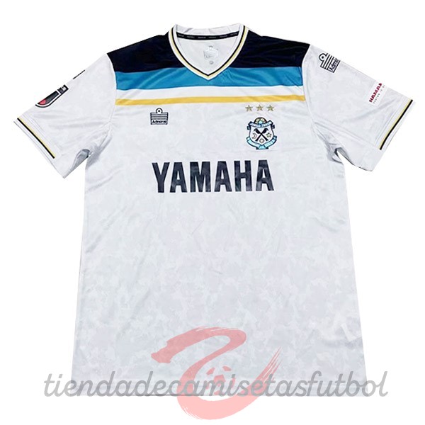 Tailandia Segunda Camiseta Júbilo Iwata 2022 2023 Blanco Camisetas Originales Baratas
