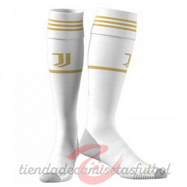 Casa Calcetines Juventus 2020 2021 Blanco Camisetas Originales Baratas