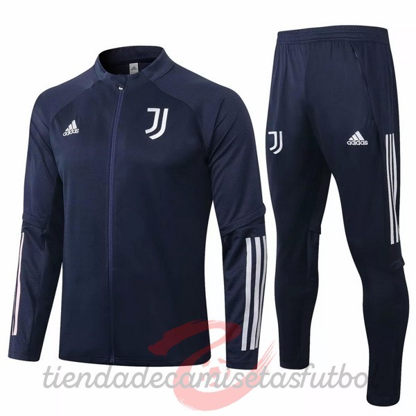 Chandal Juventus 2020 2021 Azul Marino Blanco Camisetas Originales Baratas