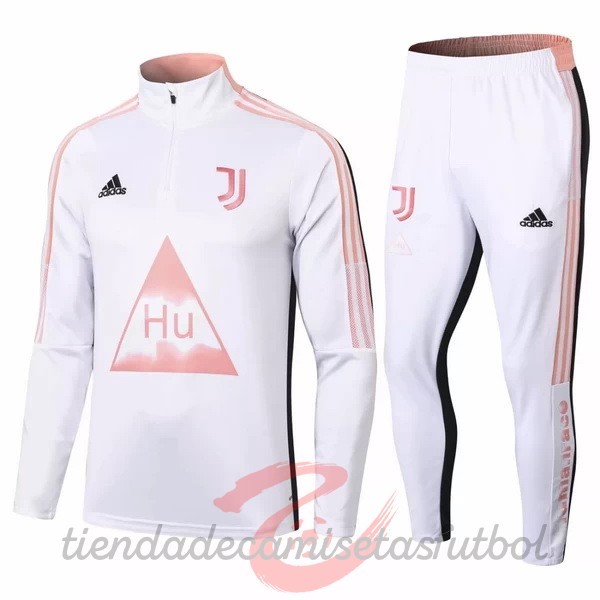 Chandal Juventus 2020 2021 Blanco Rosa Camisetas Originales Baratas