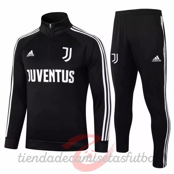 Chandal Juventus 2020 2021 III Negro Blanco Camisetas Originales Baratas