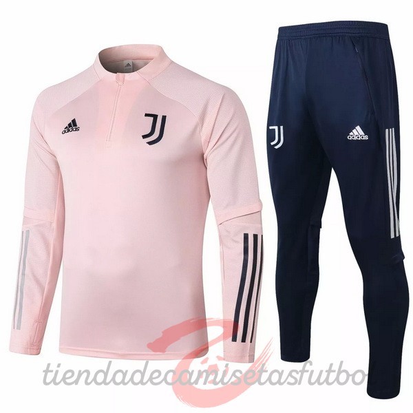 Chandal Juventus 2020 2021 Rosa Azul Camisetas Originales Baratas
