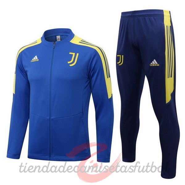 Chandal Juventus 2022 2023 Azul Amarillo Camisetas Originales Baratas