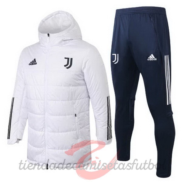 Chaqueta Abajo Conjunto Completo Juventus 2020 2021 Blanco Camisetas Originales Baratas