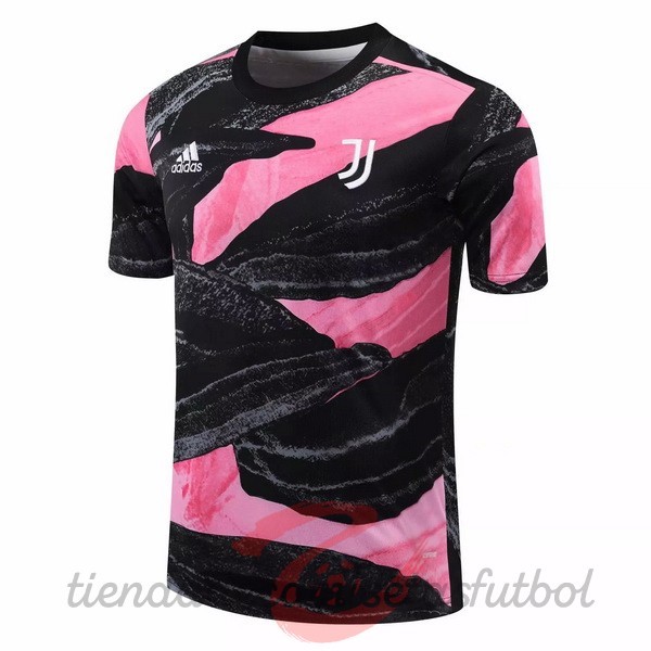 Entrenamiento Juventus 2020 2021 Rosa Negro Camisetas Originales Baratas