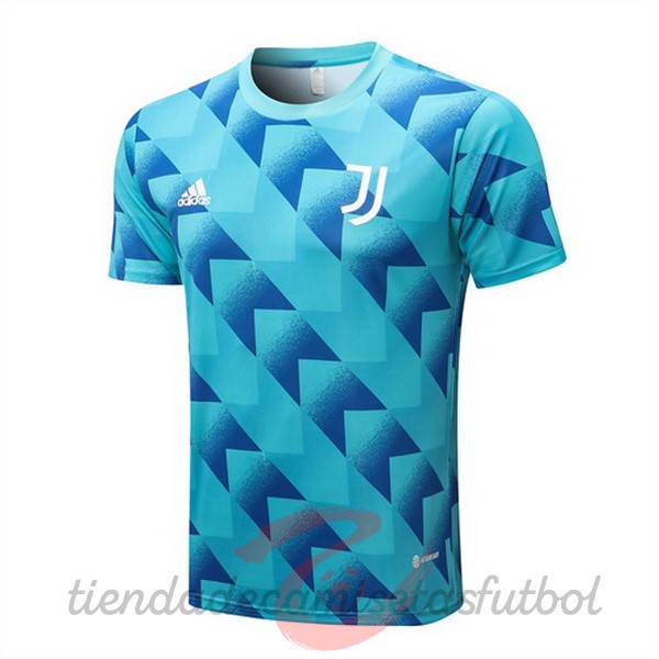 Entrenamiento Juventus 2022 2023 Amarillo Azul Camisetas Originales Baratas