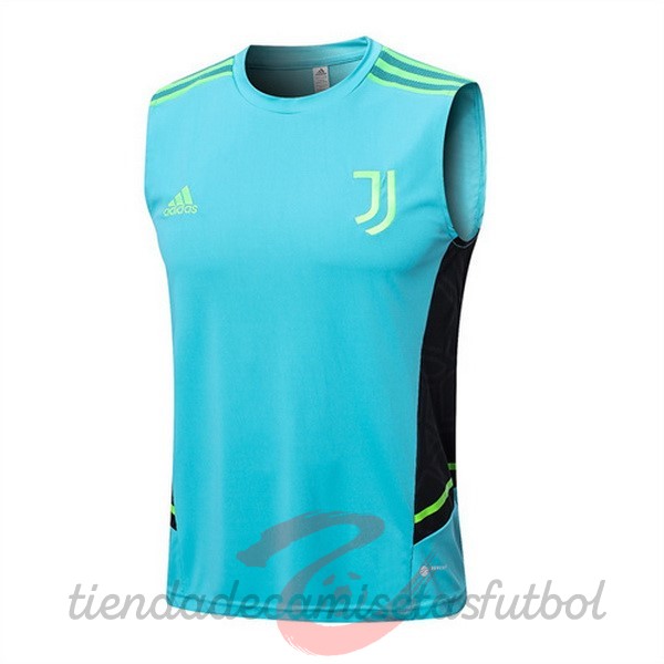 Entrenamiento Sin Mangas Juventus 2022 2023 Verde Camisetas Originales Baratas