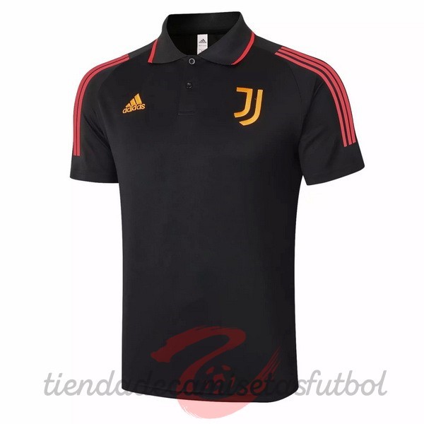 Polo Juventus 2020 2021 Negro Rojo Camisetas Originales Baratas