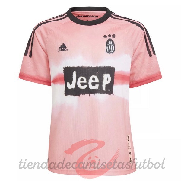 Human Race Camiseta Juventus 2020 2021 Rosa Camisetas Originales Baratas