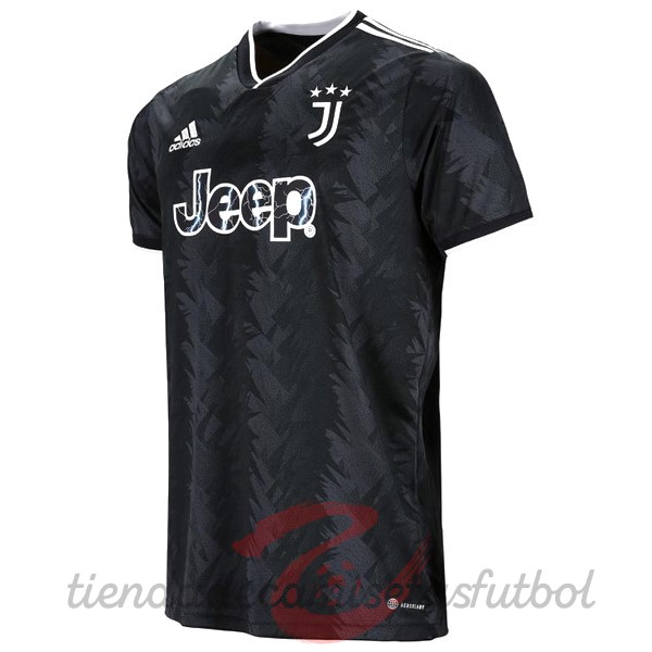 Segunda Camiseta Juventus 2022 2023 Negro Camisetas Originales Baratas