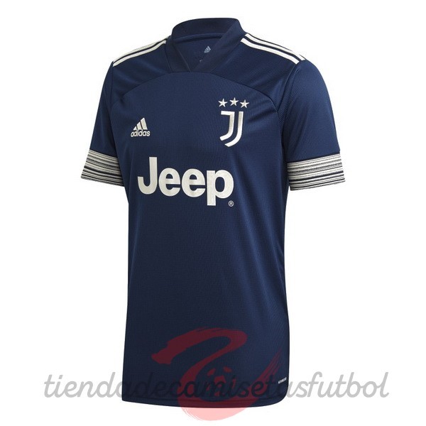 Tailandia Segunda Camiseta Juventus 2020 2021 Azul Camisetas Originales Baratas