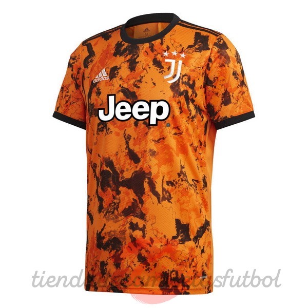 Tailandia Tercera Camiseta Juventus 2020 2021 Naranja Camisetas Originales Baratas