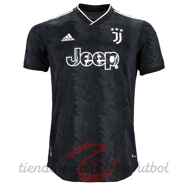 Tailandia Segunda Jugadores Camiseta Juventus 2022 2023 Negro Camisetas Originales Baratas