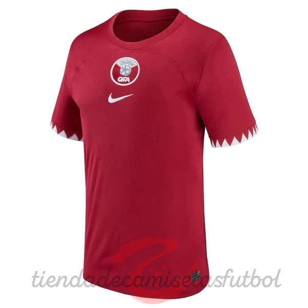 Tailandia Casa Camiseta Katar 2022 Rojo Camisetas Originales Baratas