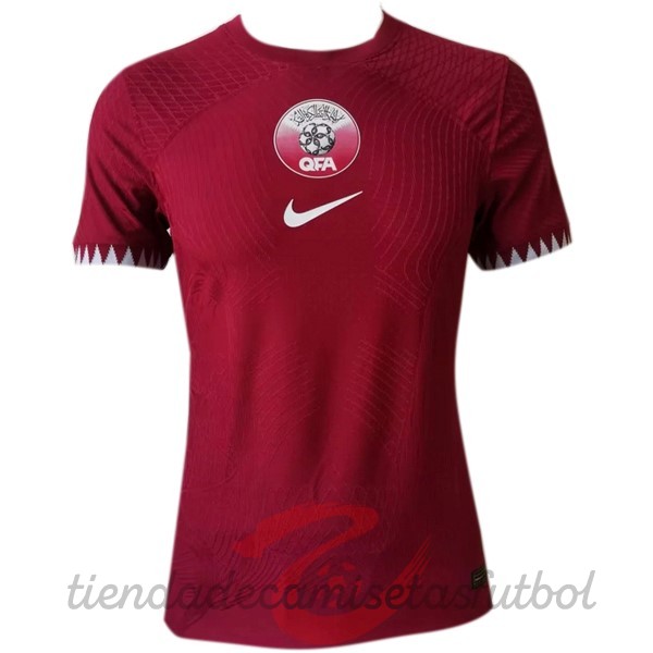Tailandia Casa Jugadores Camiseta Katar 2022 Rojo Camisetas Originales Baratas