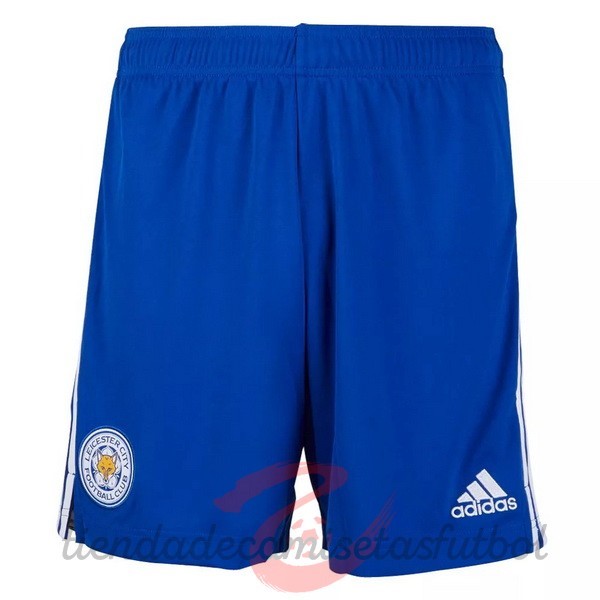 Casa Pantalones Leicester City 2020 2021 Azul Camisetas Originales Baratas