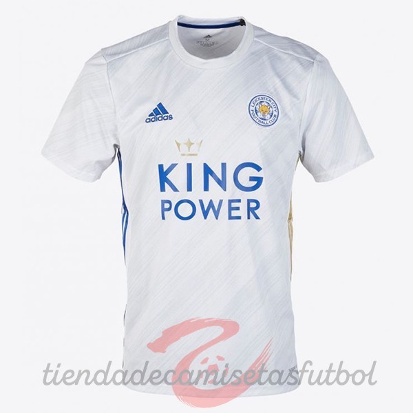 Segunda Camiseta Leicester City 2020 2021 Blanco Camisetas Originales Baratas