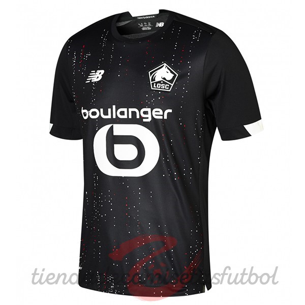 Segunda Camiseta Lille 2020 2021 Negro Camisetas Originales Baratas