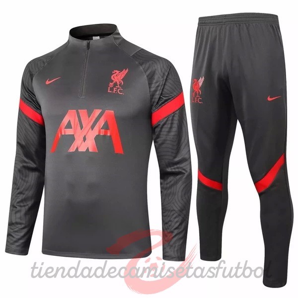 Chandal Liverpool 2020 2021 Negro Camisetas Originales Baratas