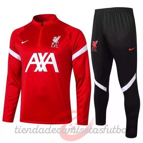 Chandal Liverpool 2020 2021 Rojo Negro Blanco Camisetas Originales Baratas