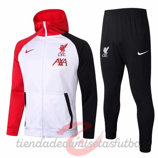 Chaqueta Con Capucha Liverpool 2020 2021 Rojo Blanco Negro Camisetas Originales Baratas