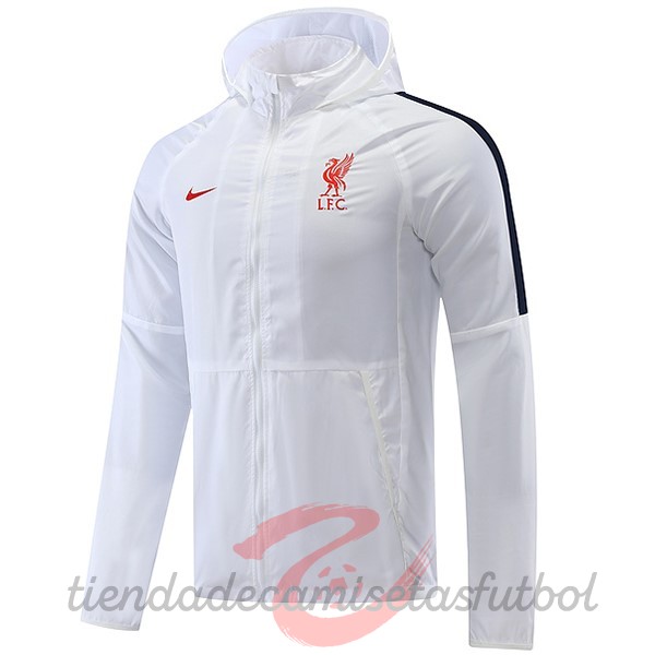 Rompevientos Liverpool 2022 2023 Blanco Camisetas Originales Baratas