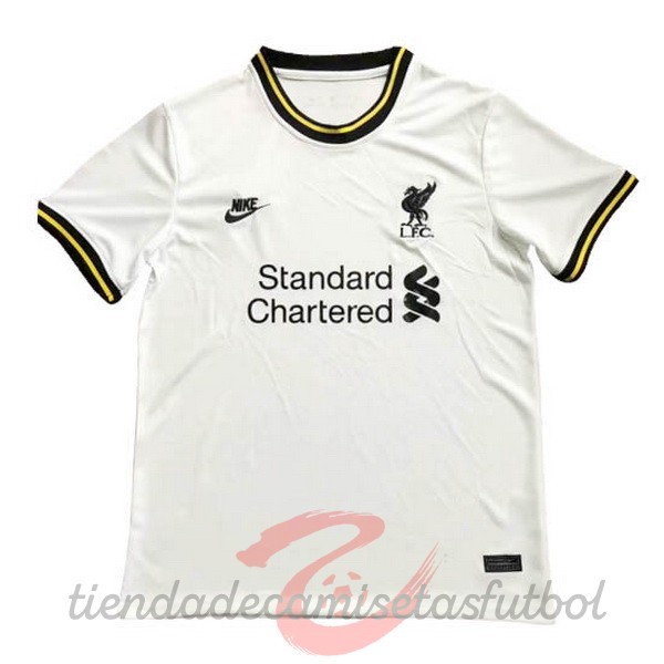 Entrenamiento Liverpool 2020 2021 Blanco Camisetas Originales Baratas