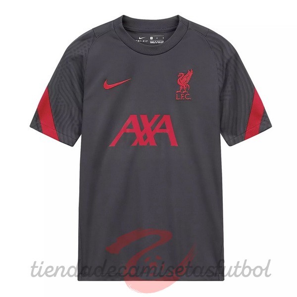 Entrenamiento Liverpool 2020 2021 Gris Camisetas Originales Baratas