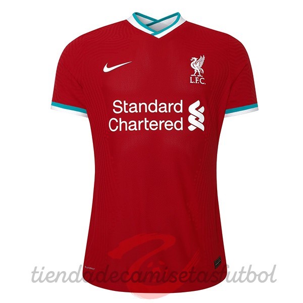 Casa Camiseta Mujer Liverpool 2020 2021 Rojo Camisetas Originales Baratas