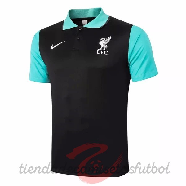 Polo Liverpool 2020 2021 Negro Verde Camisetas Originales Baratas
