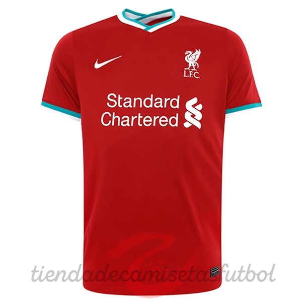 Casa Camiseta Liverpool Retro 2020 2021 Rojo Camisetas Originales Baratas