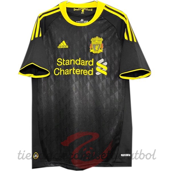 Tercera Camiseta Liverpool Retro 2010 2011 Amarillo Camisetas Originales Baratas